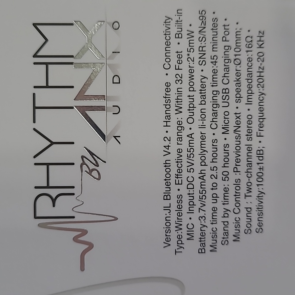 🎁 Rhythm ION Metallic Wireless Earbuds - Metallic Pink - Picture 4 of 4
